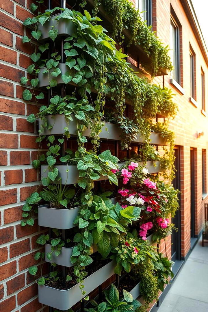 Vertical Garden Wall - 21 Landscaping Ideas