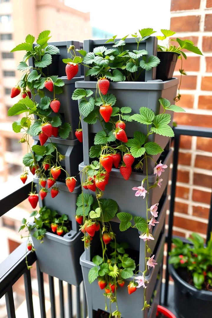 Vertical Planter Screen - 30 Garden Screening Ideas