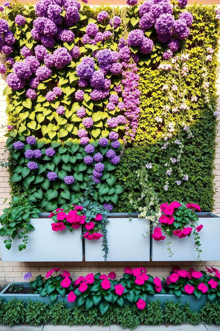 Vertical Planting Masterpiece - 21 Flower Bed Ideas