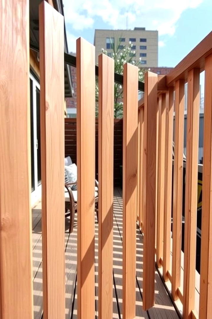 Vertical Slat Railing - 21 Deck Railing Ideas