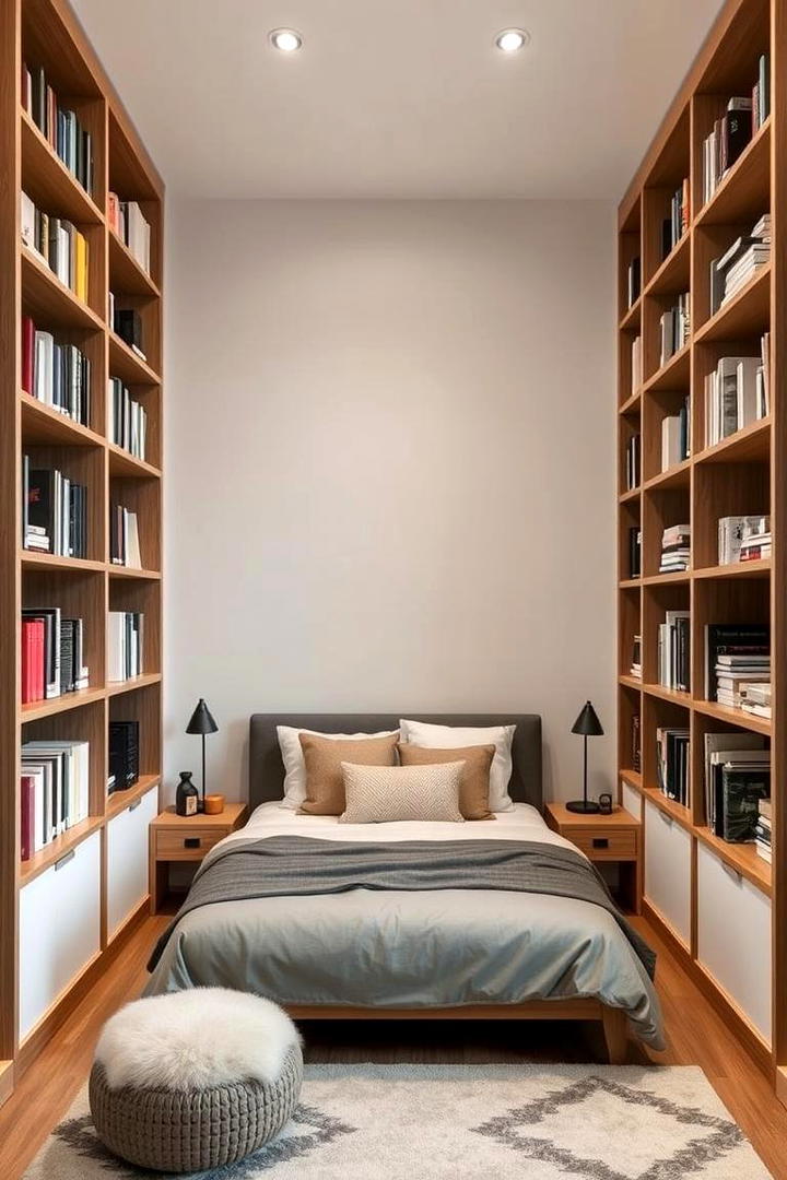 Vertical Storage Innovations - 21 Small Bedroom Ideas