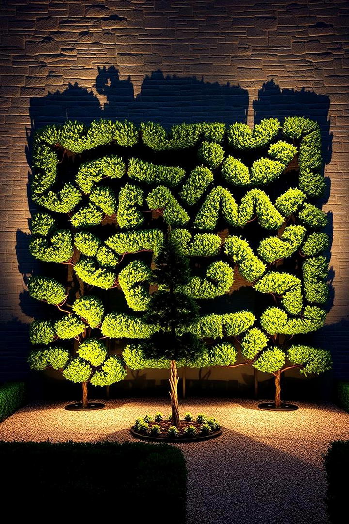 Vertical Tree Sculpture - 30 Tree Landscaping Ideas