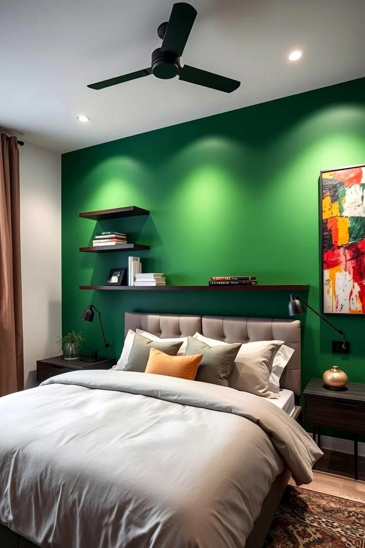 Vibrant Accent Walls - 21 Bedroom Paint Colors