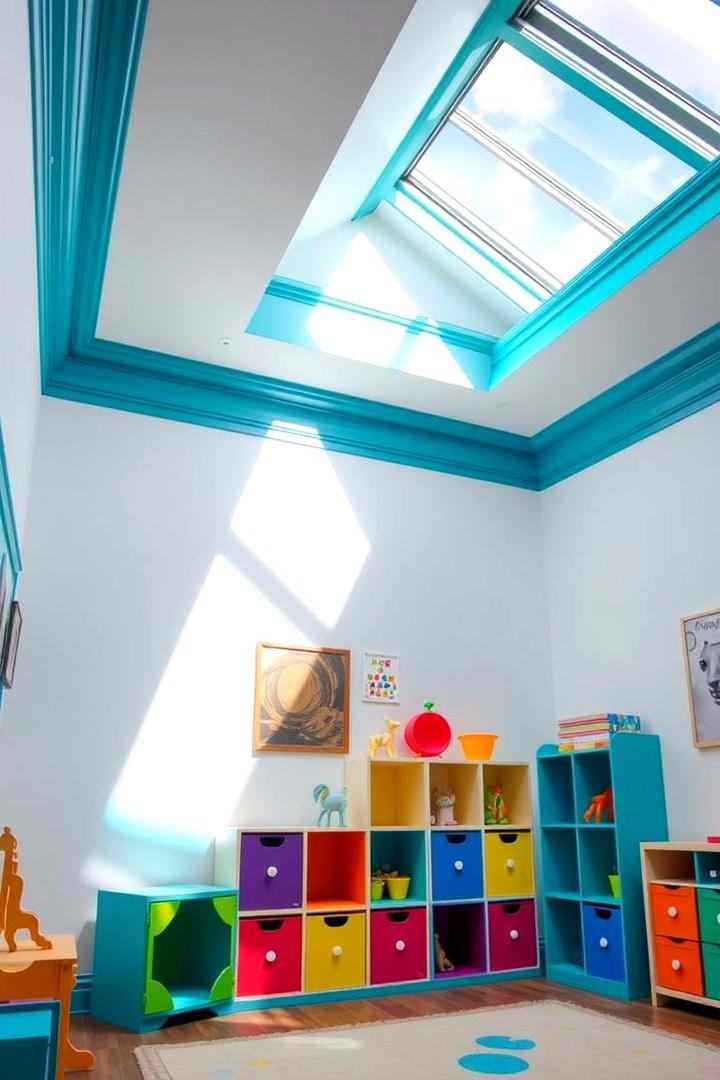 Vibrant Colorful Crown Molding - 21 Crown Molding Ideas