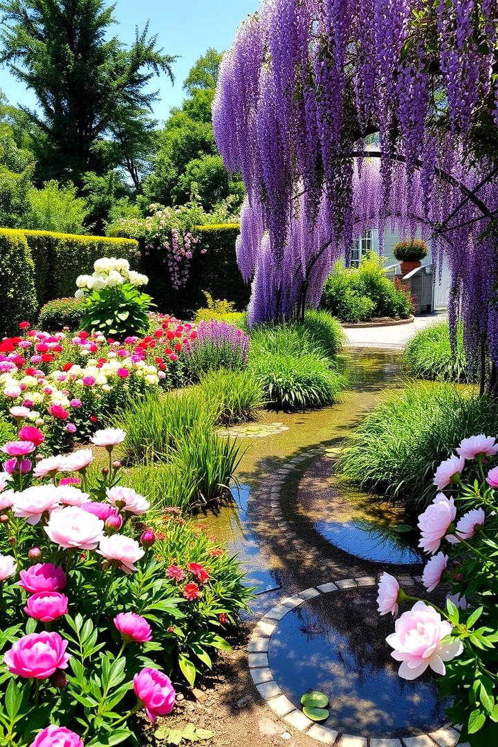 Vibrant Italian Flower Garden - 30 Italian Garden Design Ideas