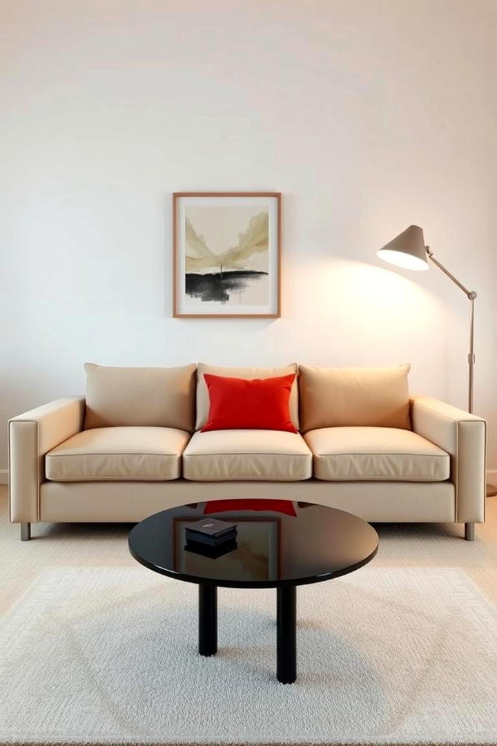 Vibrant Minimalist Flair - 30 Beige Couch Living Room Ideas