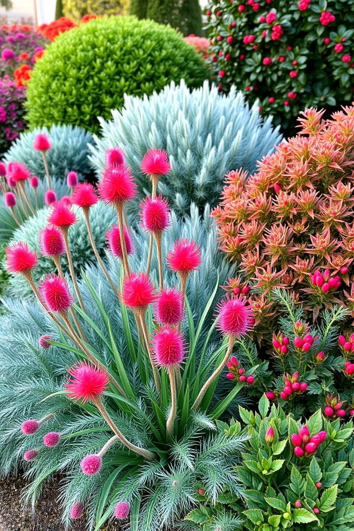 Vibrant Sensory Border - 30 Sensory Garden Ideas