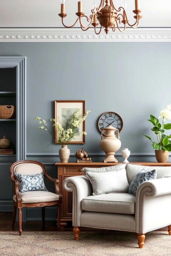 Vintage Allure Nostalgic Blue gray Walls - 21 Blue-gray Paint Colors