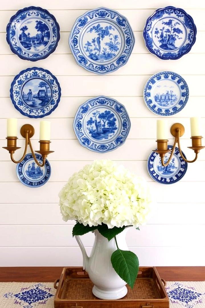 Vintage Blue and White Accessories - 30 Blue and White Decor Ideas