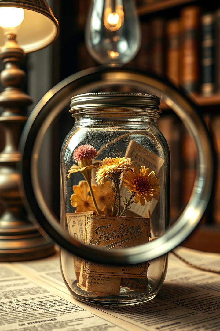 Vintage Botanical Charm - 30 Mason Jar Centerpiece Ideas