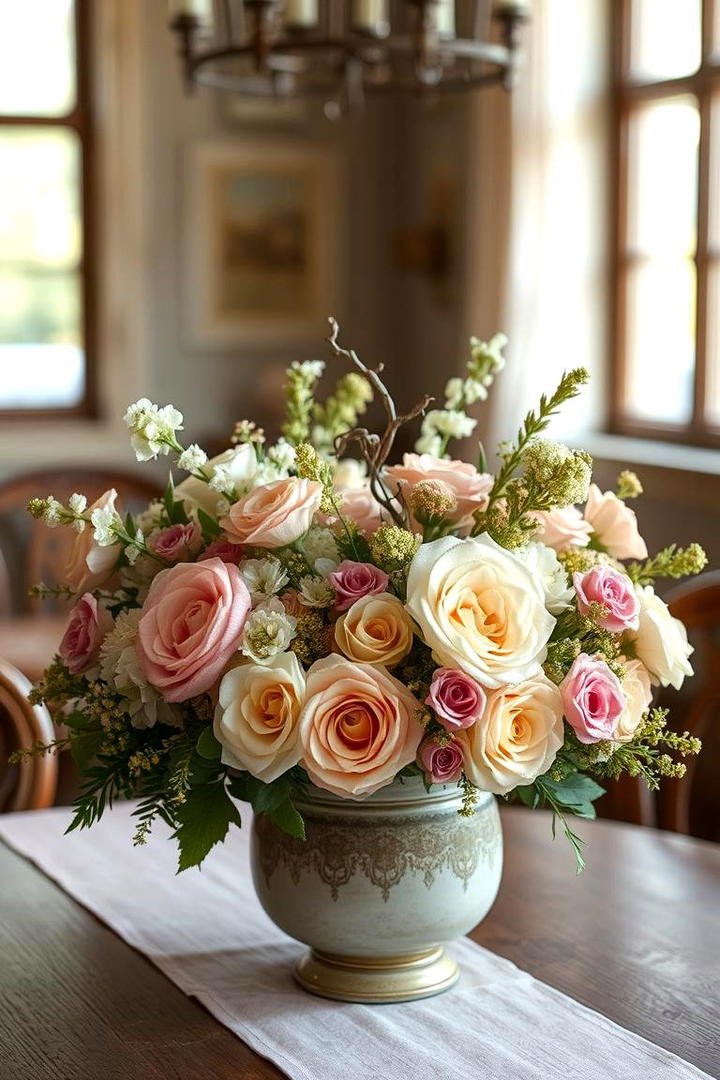 Vintage Charm Bouquet - 21 Flower Centerpiece Ideas