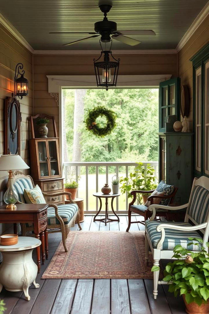 Vintage Charm Corner - 21 Back Porch Ideas