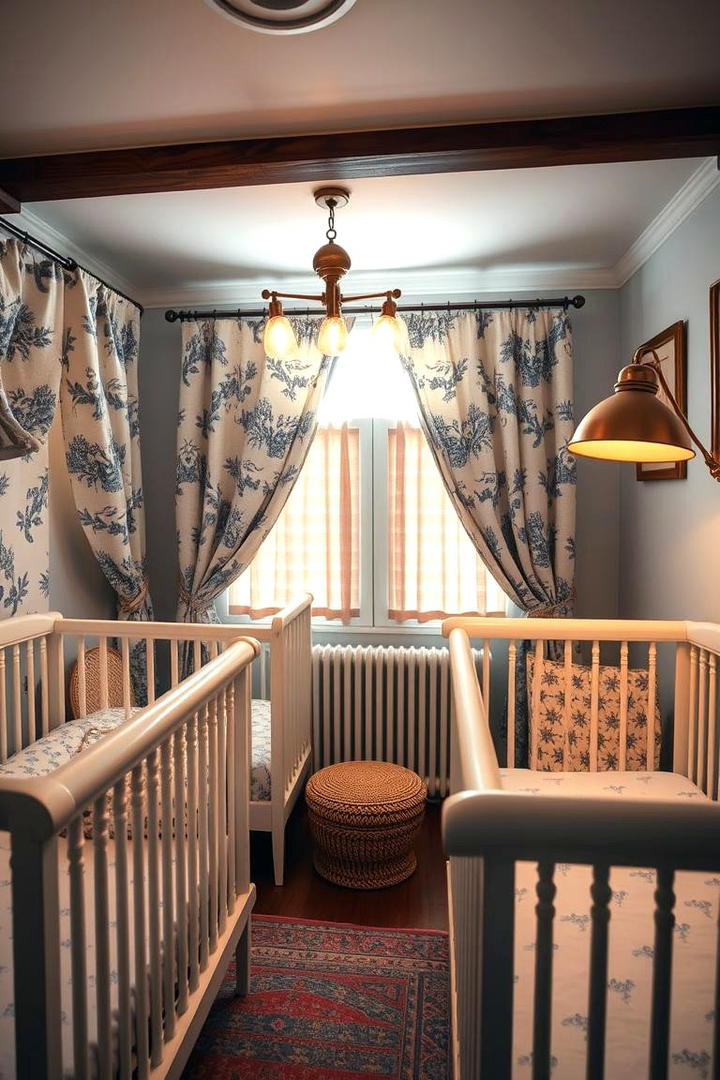 Vintage Charm Revival - 30 Twin Nursery Ideas