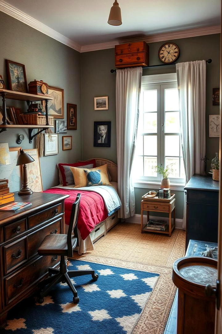 Vintage Charm Room - 21 Boys Room Ideas