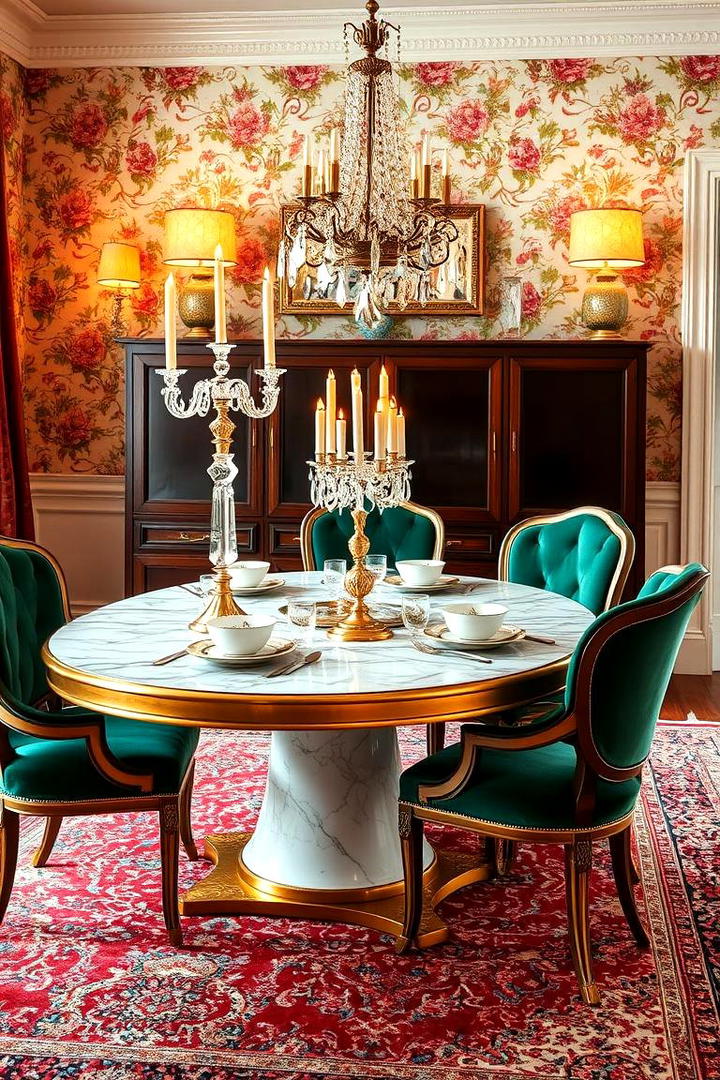 Vintage Chic Dining - 30 Dining Room Ideas