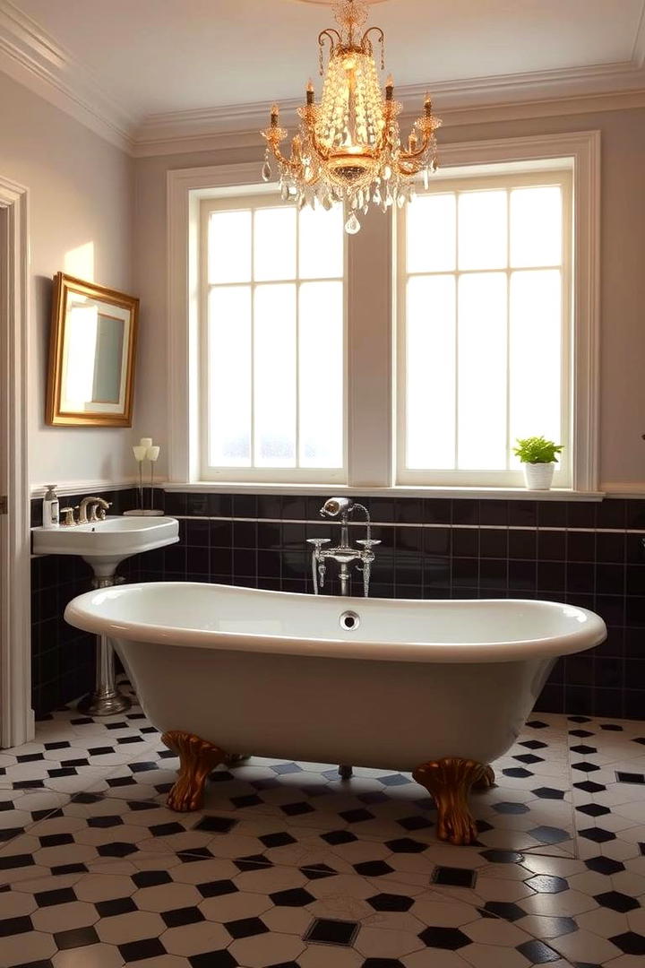 Vintage Clawfoot Tub - 30 Bathtub Ideas