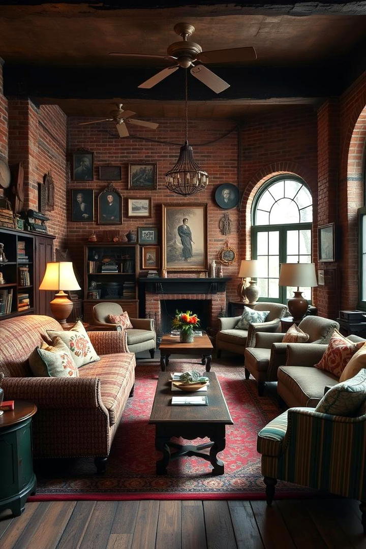 Vintage Eclectic Family Room - 21 Family Room Ideas