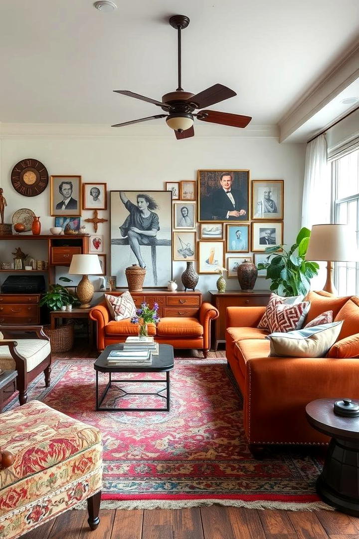 Vintage Eclectic Mix - 21 Apartment Decorating Ideas