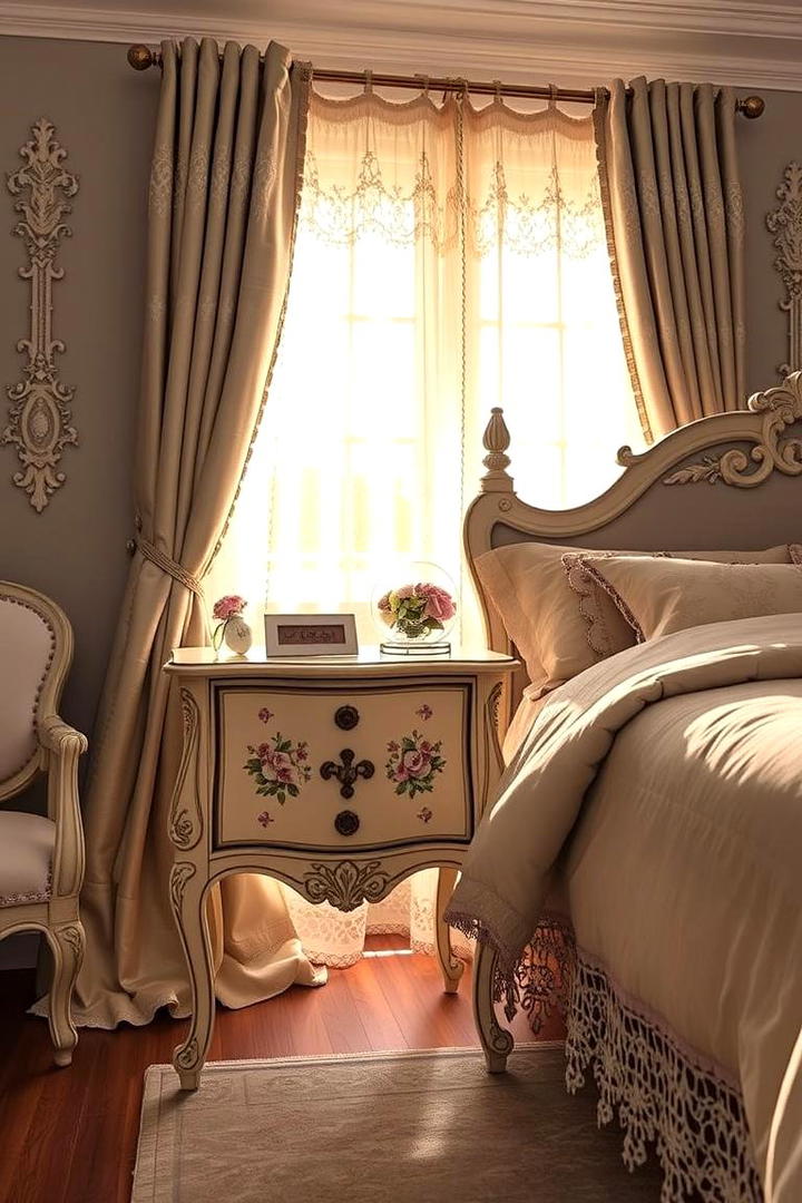 Vintage Elegance - 30 Nightstand Ideas