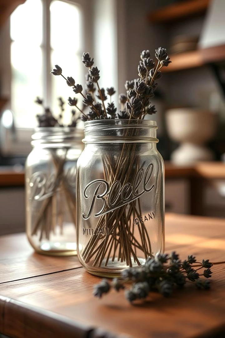 Vintage Farmhouse Flair - 30 Mason Jar Centerpiece Ideas