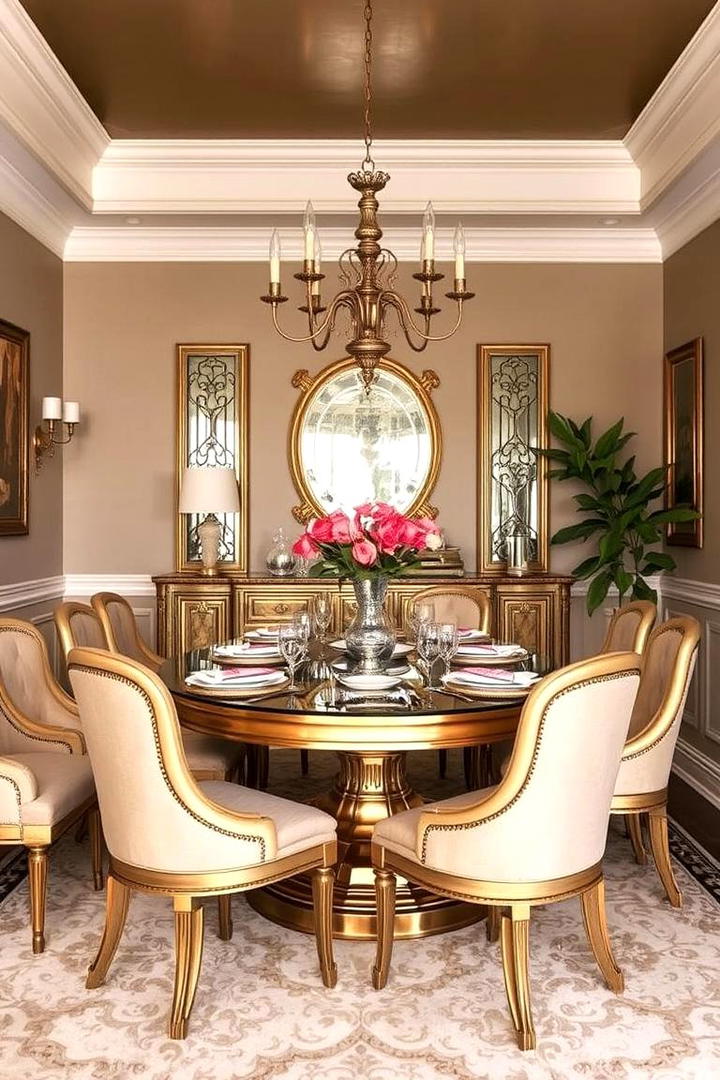 Vintage Glam Dining - 21 Formal Dining Room Ideas