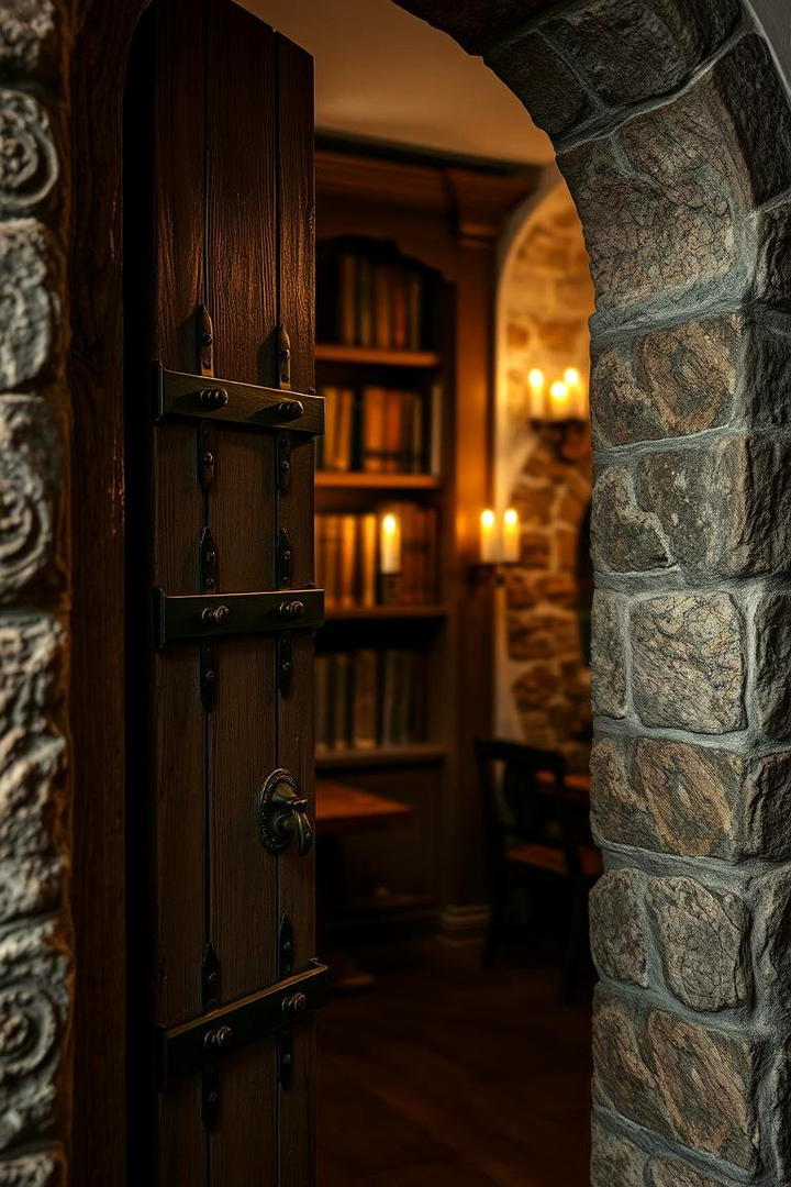 Vintage Hidden Portal - 30 Hidden Door Ideas