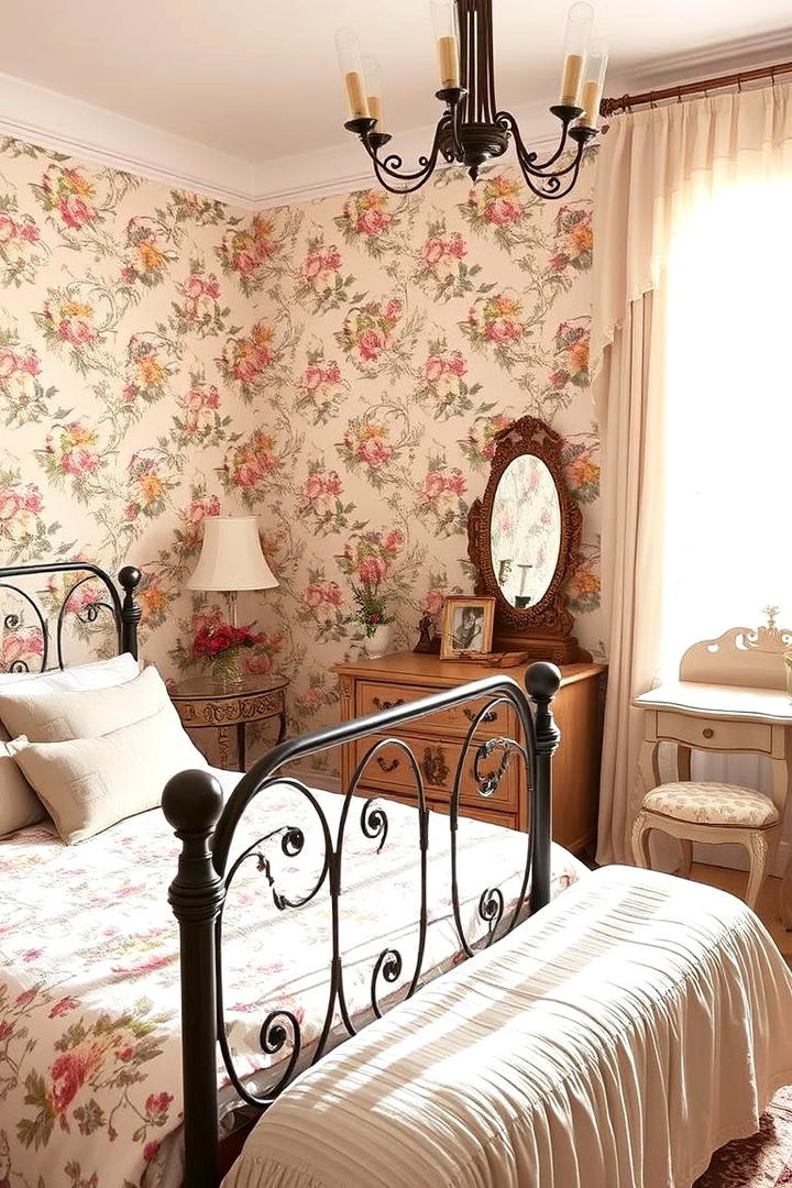 Vintage Inspired Decor - 30 Small Guest Bedroom Ideas