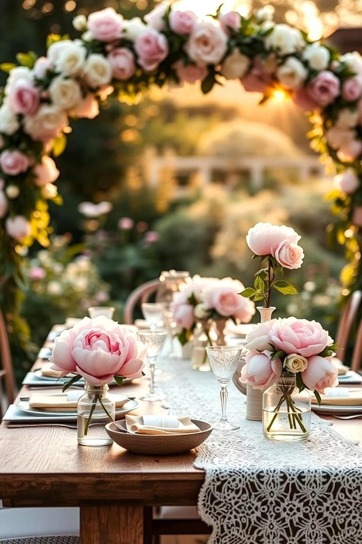 Vintage Inspired Garden Gathering - 30 Garden Wedding Ideas