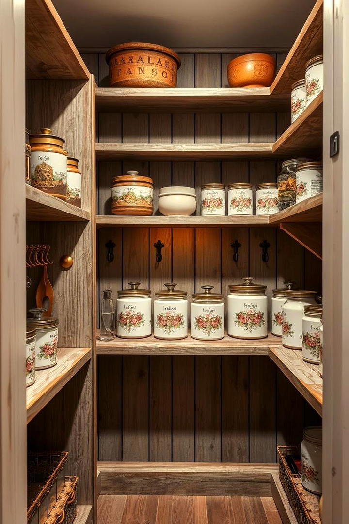 Vintage Inspired Pantry Decor - 21 Kitchen Pantry Ideas