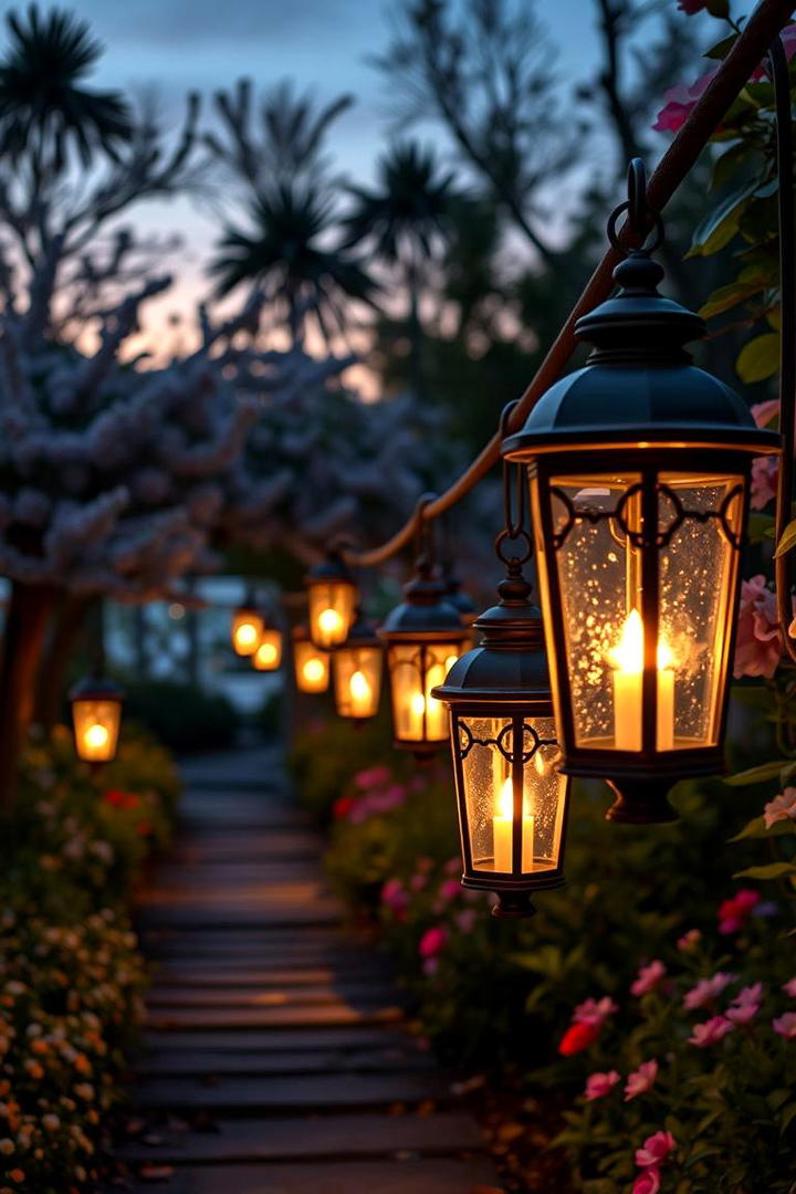 Vintage Lantern Charm - 21 Garden Lighting Ideas