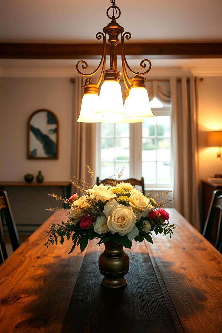 Vintage Lighting Fixtures - 30 Cottage Living Room Ideas