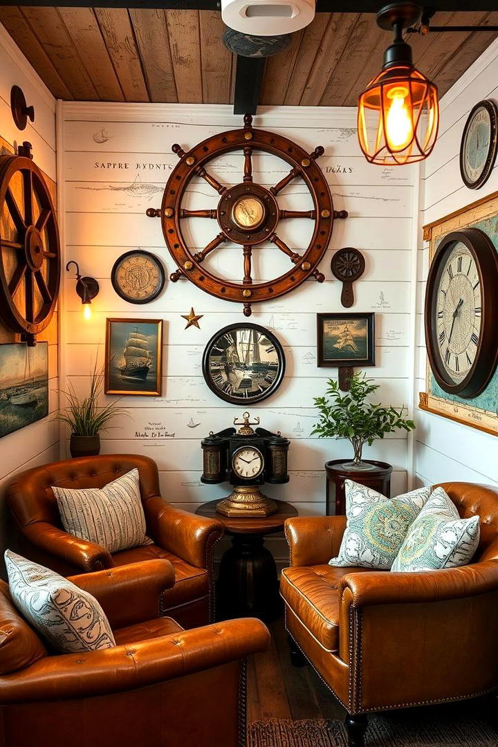 Vintage Maritime Touches - 21 Beach House Decor Ideas