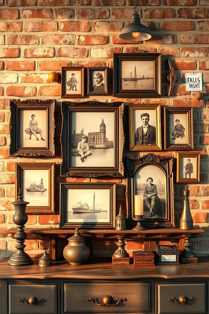 Vintage Photo Collage - 21 Gallery Wall Ideas