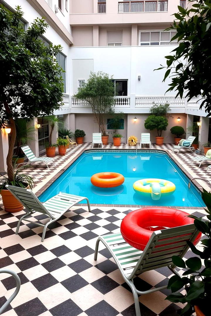 Vintage Poolside Design - 17 Pool Landscaping Ideas