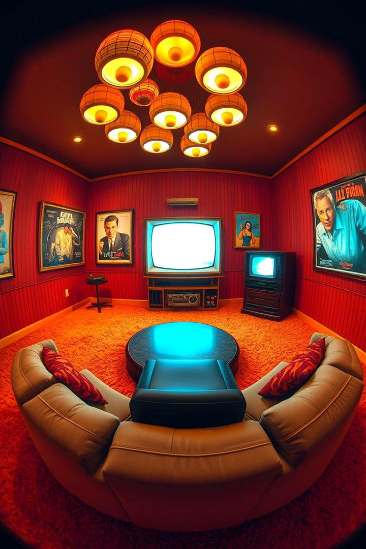 Vintage Retro Tv Room - 21 Tv Room Ideas