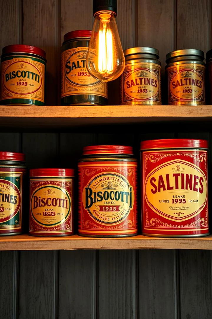 Vintage Snack Containers - 30 Snack Storage Ideas