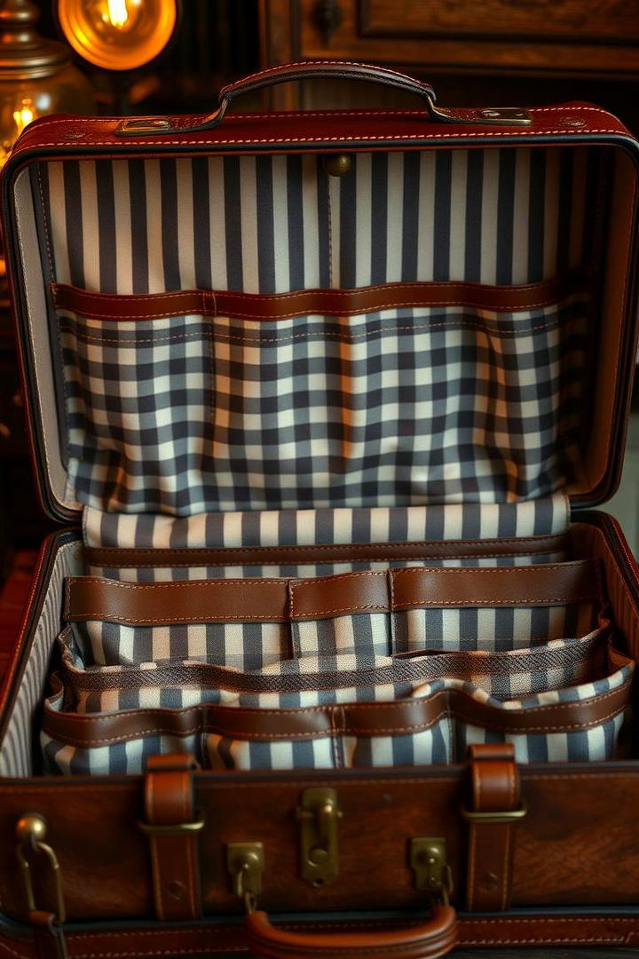 Vintage Suitcase Organizer - 30 Jewelry Storage Ideastxt