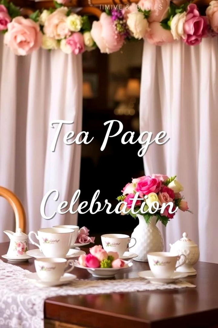 Vintage Tea Party Celebration - 21 Bridal Shower Ideas