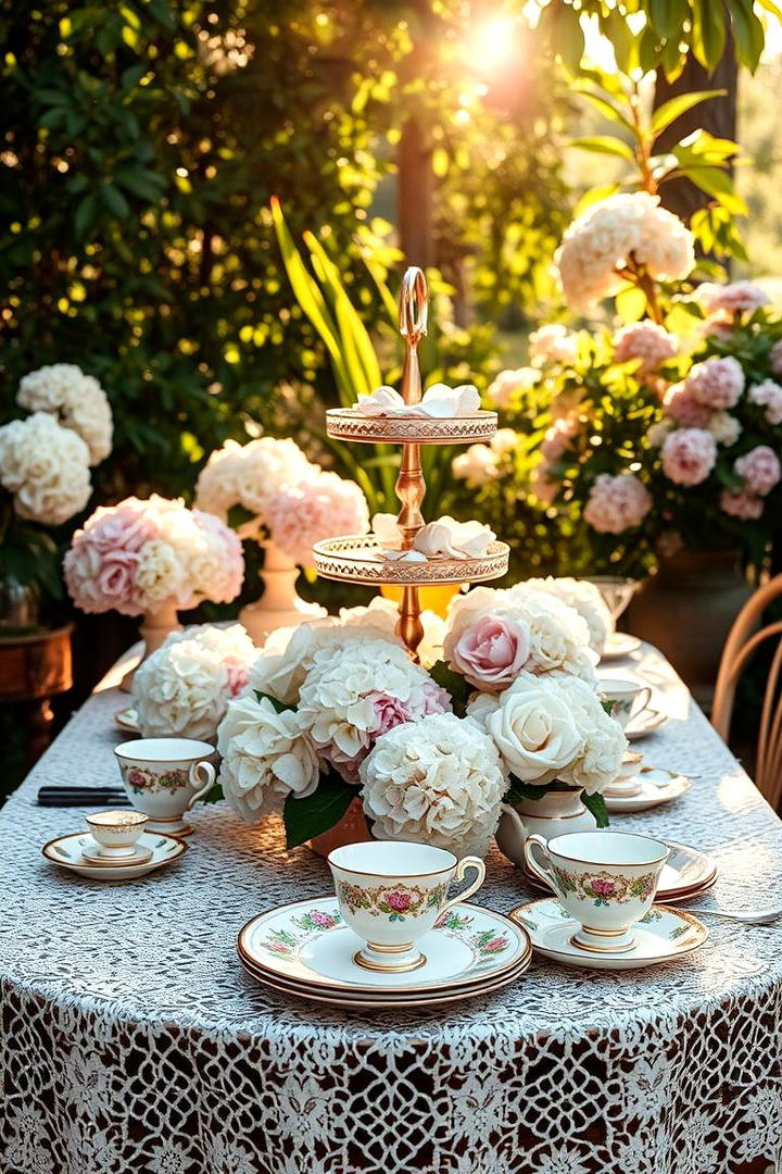 Vintage Tea Party Vibes - 21 Spring Wedding Ideas