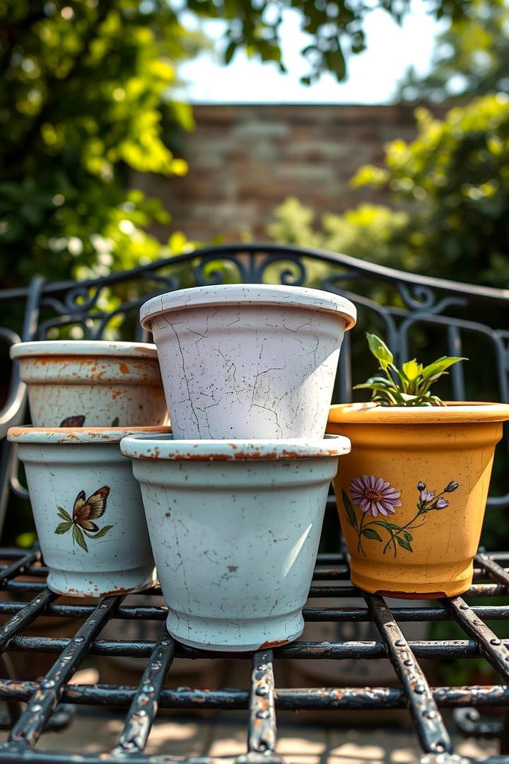 Vintage Vibes Revival - 21 Painted Pot Ideas