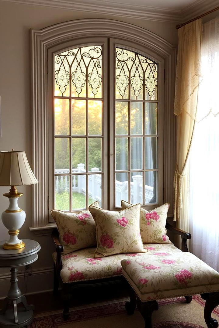 Vintage Window Charm - 30 Bay Window Ideas