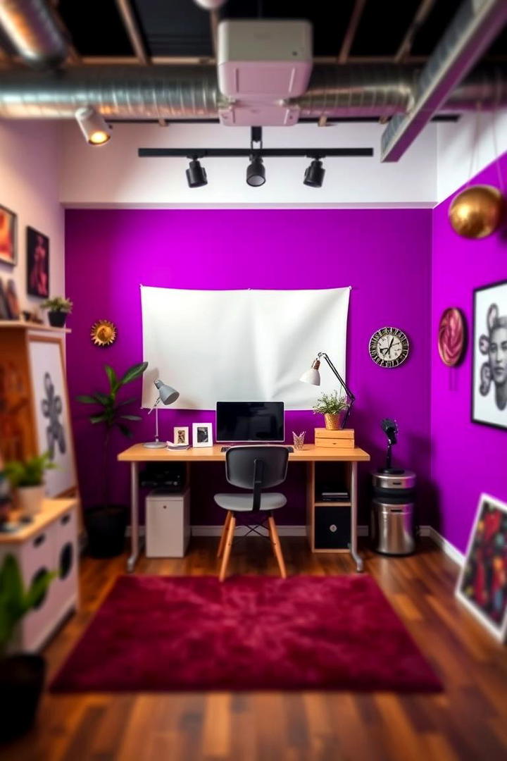 Violet Vibe - 21 Accent Wall Colors