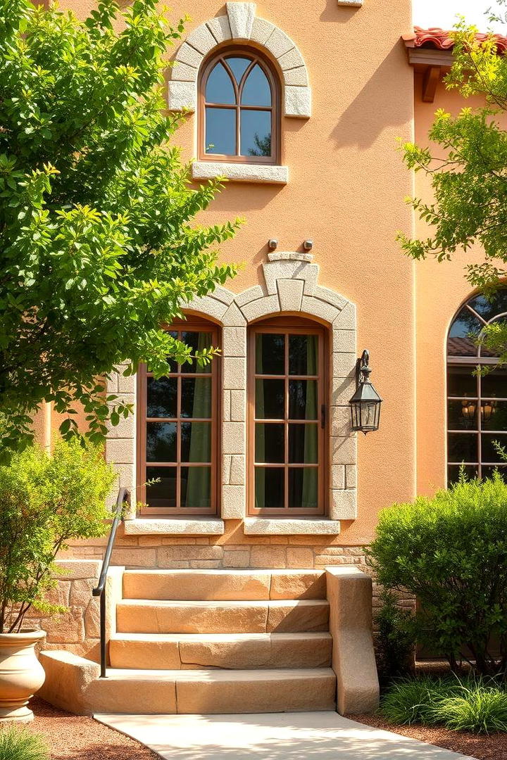 Warm Beige Harmony - 30 Stucco Colors for Home Exteriors