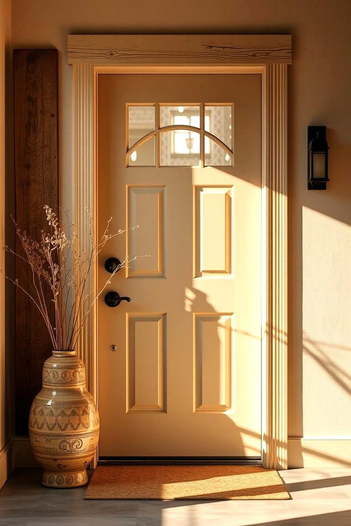 Warm Beige - 30 Interior Door Color Ideas