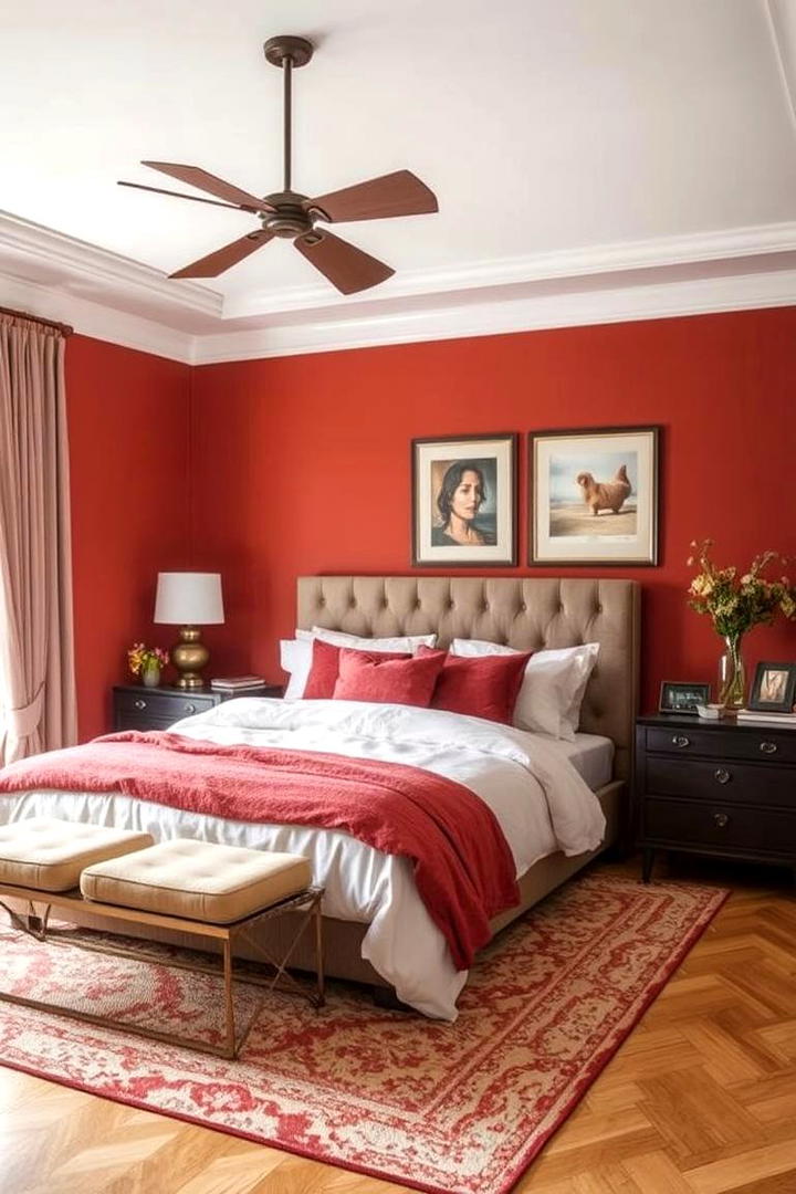 Warm Color Palette - 21 Cozy Bedroom Ideas