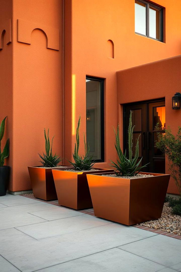 Warm Copper Glow - 30 Stucco Colors for Home Exteriors