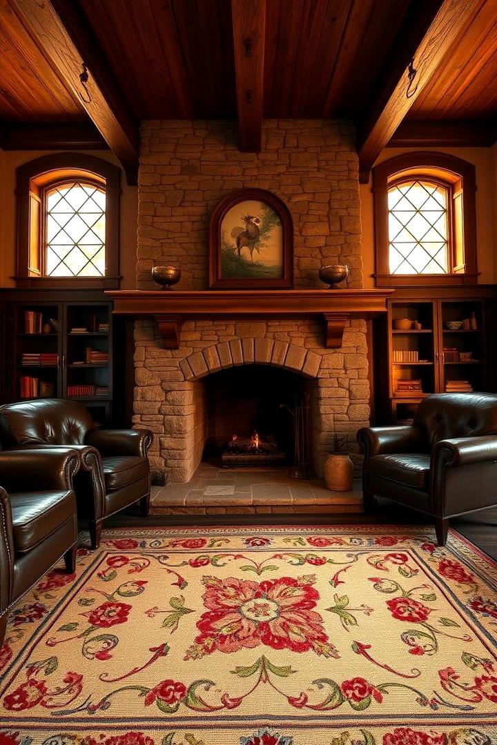 Warm Cottage Elegance - 30 Cottage Living Room Ideas