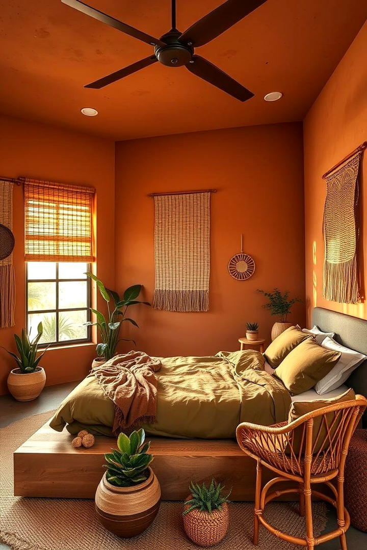 Warm Earthy Shades - 21 Bedroom Paint Colors