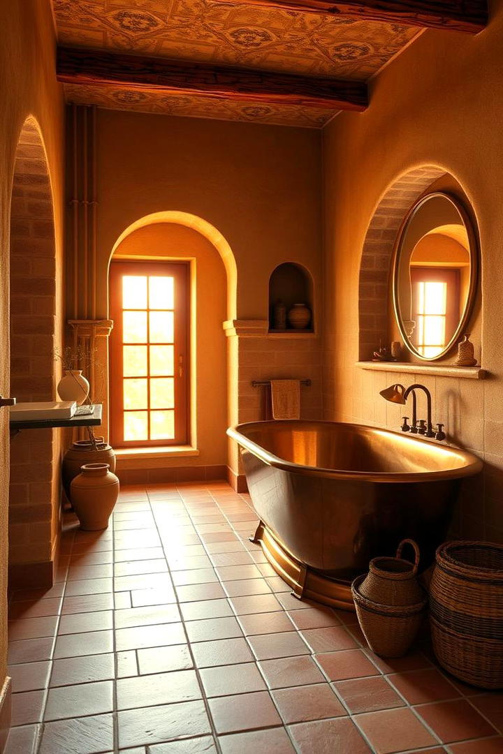 Warm Terracotta Vibes - 21 Bathroom Color Ideas