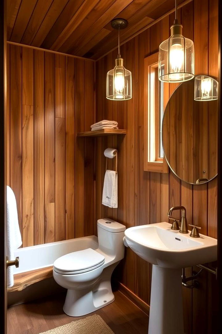 Warm Wood Accents - 21 Primary Bathroom Ideas